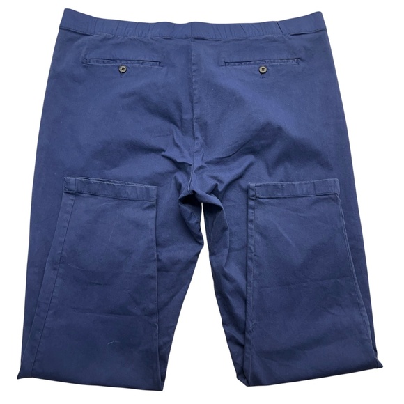 Bonobos Pants Mens 2XL Navy Blue Stretch Chino Drawstring Waist Casual - Picture 4 of 10